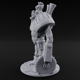 Piloting Goblin Technomancer Miniature for Dungeons and Dragons, Pathfinder or other TTRPGs
