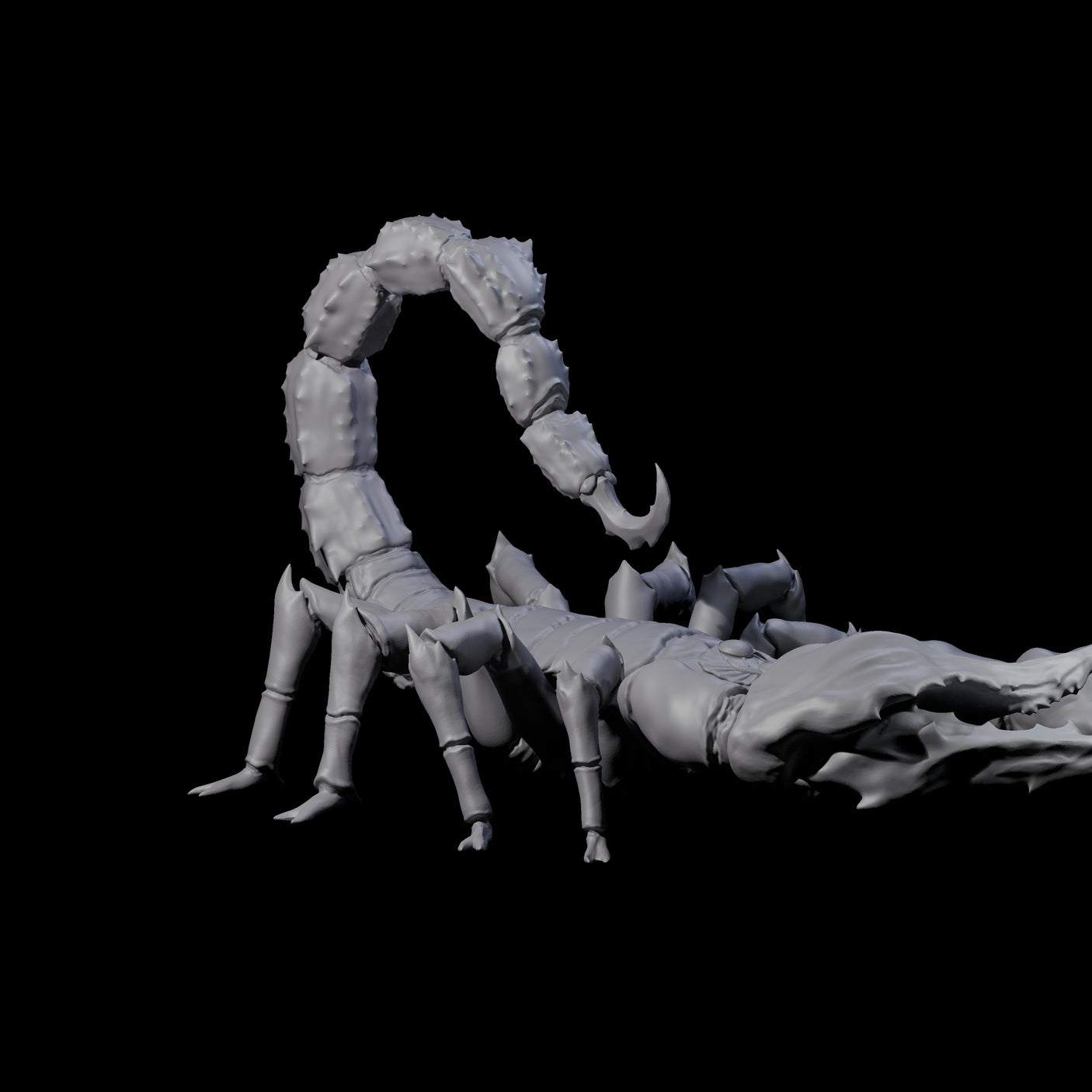 Pinching Giant Scorpion Miniature for Dungeons and Dragons, Pathfinder or other TTRPGs