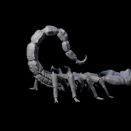 Pinching Giant Scorpion Miniature for Dungeons and Dragons, Pathfinder or other TTRPGs