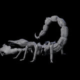 Pinching Giant Scorpion Miniature for Dungeons and Dragons, Pathfinder or other TTRPGs