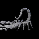 Pinching Giant Scorpion Miniature for Dungeons and Dragons, Pathfinder or other TTRPGs