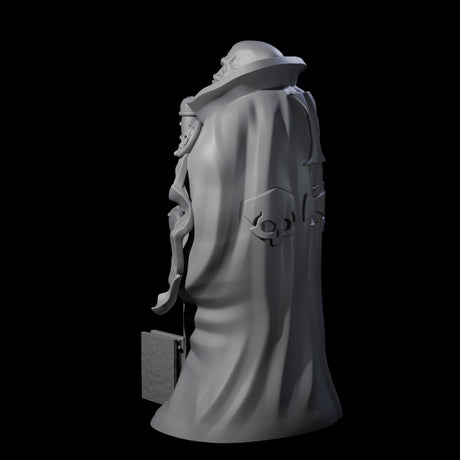 Pious Battle Priest D Miniature for Dungeons and Dragons, Pathfinder or other TTRPGs