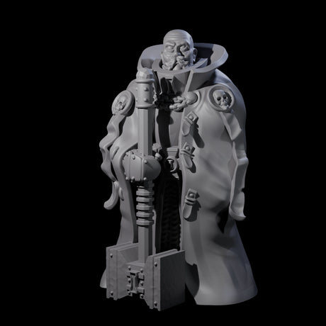 Pious Battle Priest D Miniature for Dungeons and Dragons, Pathfinder or other TTRPGs