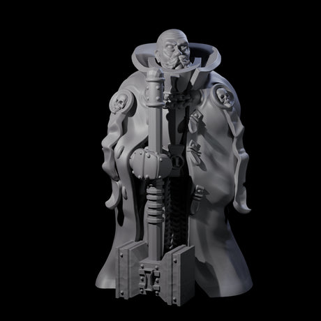 Pious Battle Priest D Miniature for Dungeons and Dragons, Pathfinder or other TTRPGs