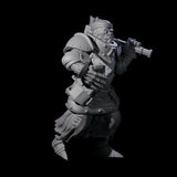 Pious Battle Priest E Miniature for Dungeons and Dragons, Pathfinder or other TTRPGs
