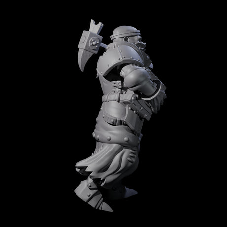 Pious Battle Priest E Miniature for Dungeons and Dragons, Pathfinder or other TTRPGs