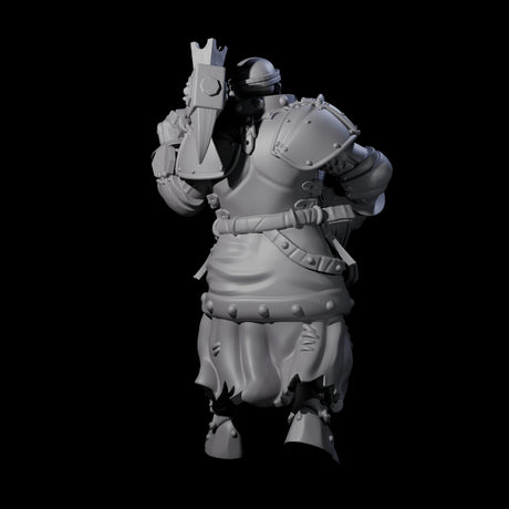 Pious Battle Priest E Miniature for Dungeons and Dragons, Pathfinder or other TTRPGs
