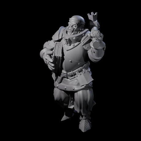 Pious Battle Priest E Miniature for Dungeons and Dragons, Pathfinder or other TTRPGs