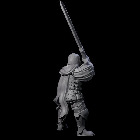 Pious Knight B Miniature for Dungeons and Dragons, Pathfinder or other TTRPGs