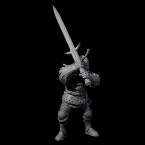 Pious Knight B Miniature for Dungeons and Dragons, Pathfinder or other TTRPGs