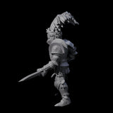 Pious Knight C Miniature for Dungeons and Dragons, Pathfinder or other TTRPGs