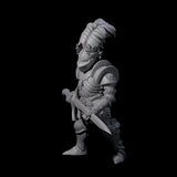 Pious Knight C Miniature for Dungeons and Dragons, Pathfinder or other TTRPGs