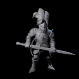 Pious Knight C Miniature for Dungeons and Dragons, Pathfinder or other TTRPGs