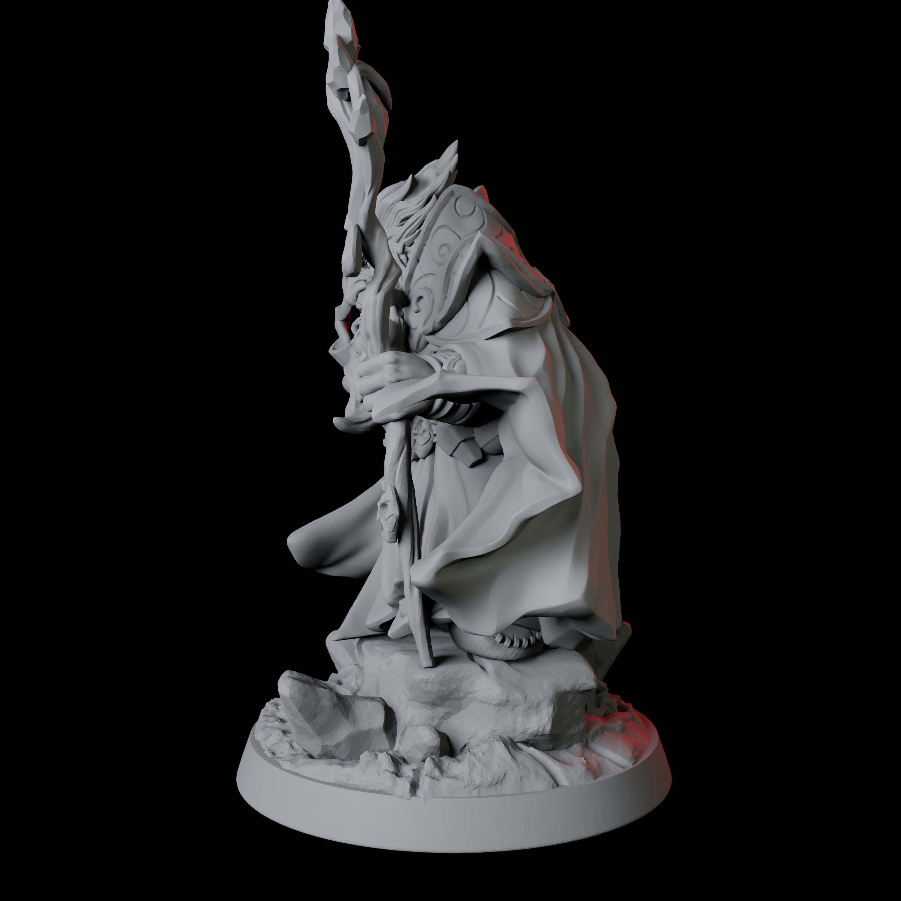 Pipe Smoking Dwarf Wizard Miniature for Dungeons and Dragons, Pathfinder or other TTRPGs