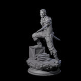 Pirate Enforcer A Miniature for Dungeons and Dragons, Pathfinder or other TTRPGs