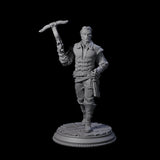 Pirate Enforcer B Miniature for Dungeons and Dragons, Pathfinder or other TTRPGs