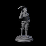 Pirate Enforcer B Miniature for Dungeons and Dragons, Pathfinder or other TTRPGs