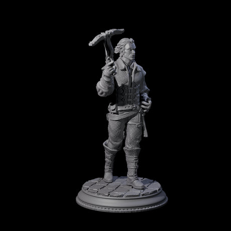 Pirate Enforcer B Miniature for Dungeons and Dragons, Pathfinder or other TTRPGs