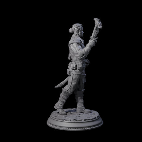 Pirate Enforcer B Miniature for Dungeons and Dragons, Pathfinder or other TTRPGs