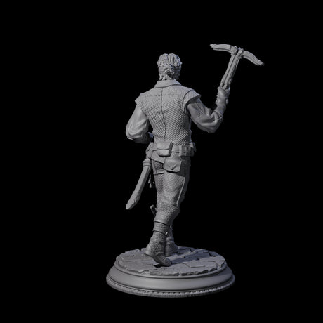 Pirate Enforcer B Miniature for Dungeons and Dragons, Pathfinder or other TTRPGs