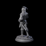 Pirate Enforcer B Miniature for Dungeons and Dragons, Pathfinder or other TTRPGs