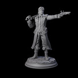 Pirate Enforcer C Miniature for Dungeons and Dragons, Pathfinder or other TTRPGs