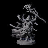 Plague Cultist Wizard Miniature for Dungeons and Dragons, Pathfinder or other TTRPGs
