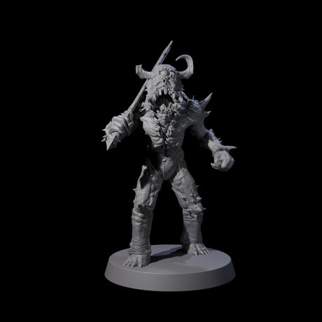 Plagued Rutterkin C Miniature for Dungeons and Dragons, Pathfinder or other TTRPGs