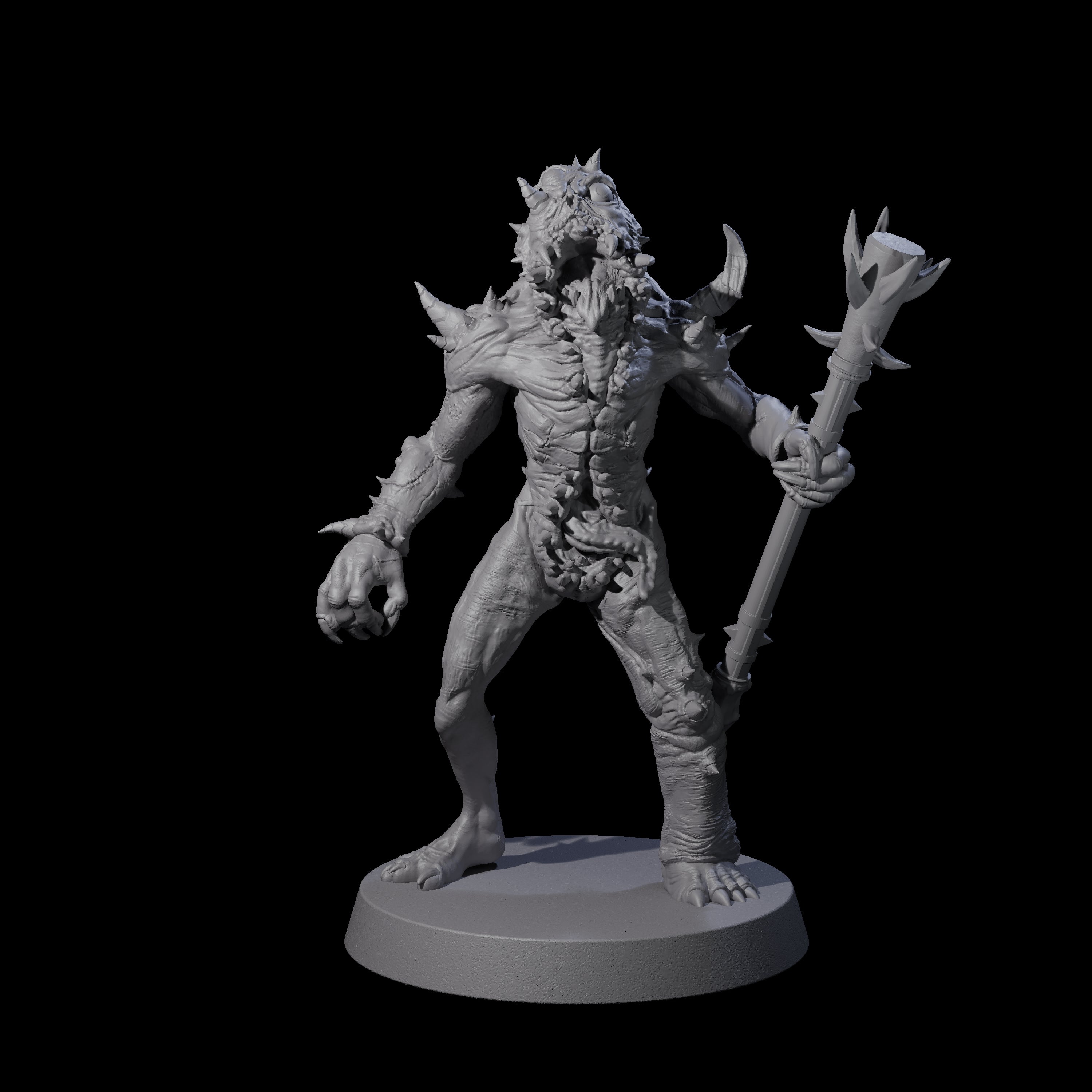 Plagued Rutterkin D Miniature for Dungeons and Dragons, Pathfinder or other TTRPGs