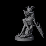 Planning Tiefling Hexblade Miniature for Dungeons and Dragons, Pathfinder or other TTRPGs