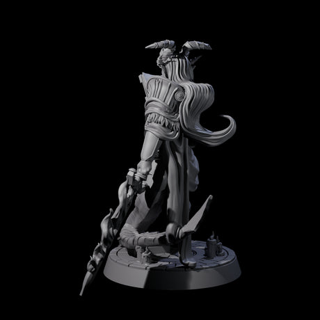 Planning Tiefling Hexblade Miniature for Dungeons and Dragons, Pathfinder or other TTRPGs