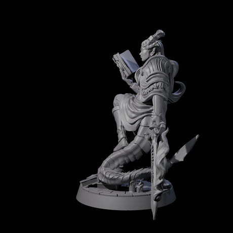 Planning Tiefling Hexblade Miniature for Dungeons and Dragons, Pathfinder or other TTRPGs