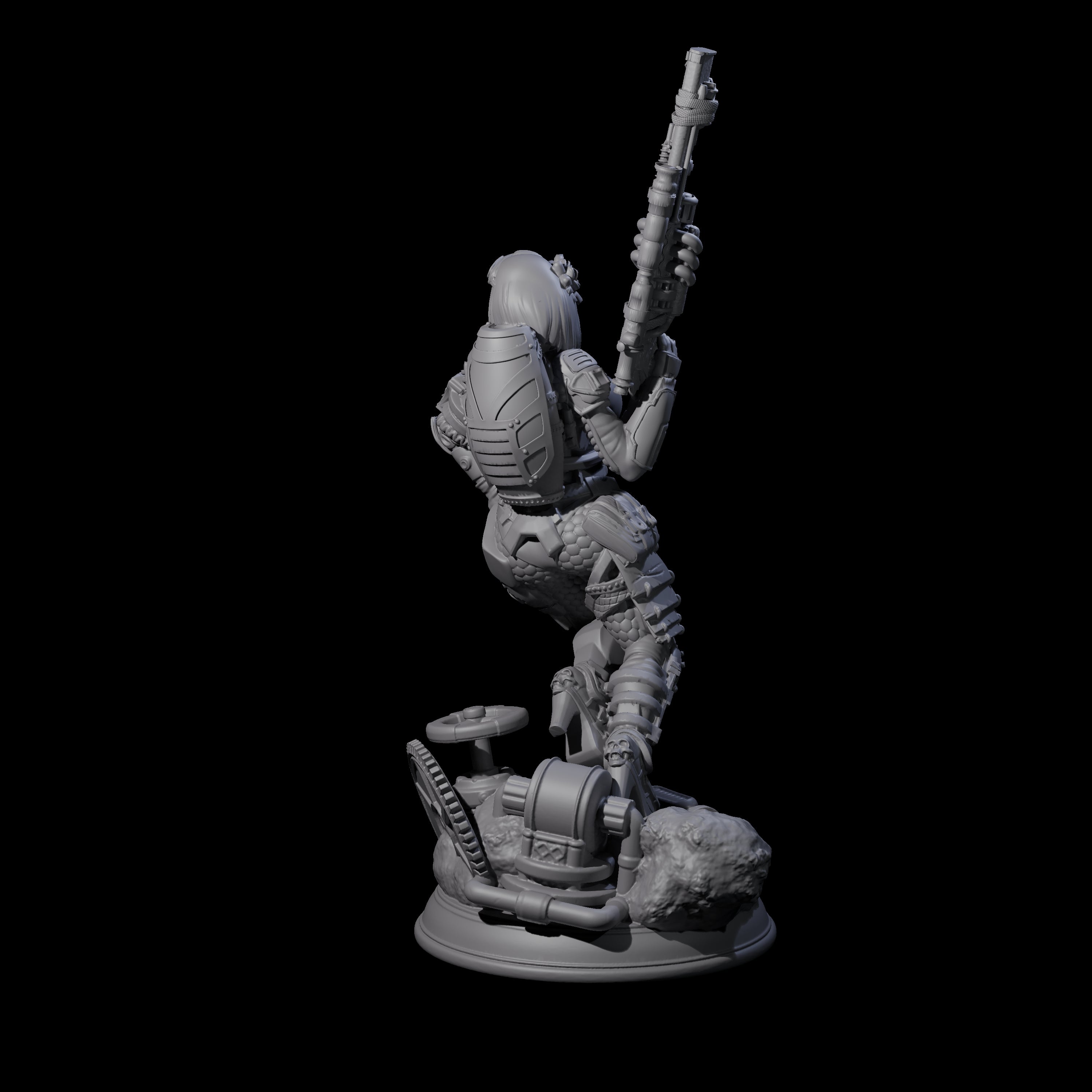 Playful Artificer Mechanist Miniature for Dungeons and Dragons, Pathfinder or other TTRPGs