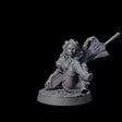 Playful Princess Miniature for Dungeons and Dragons, Pathfinder or other TTRPGs