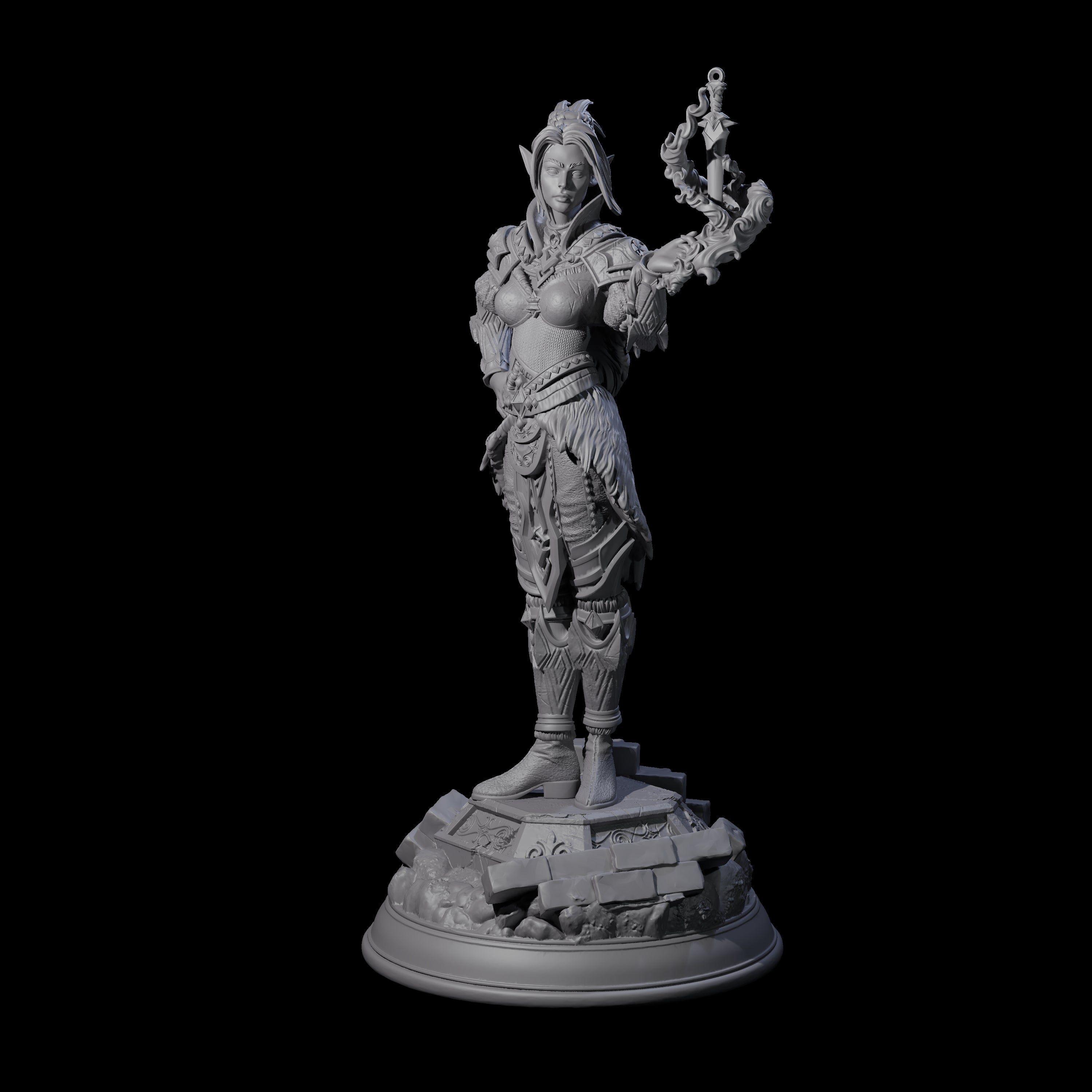 Playful Sorcerer Miniature for Dungeons and Dragons, Pathfinder or other TTRPGs