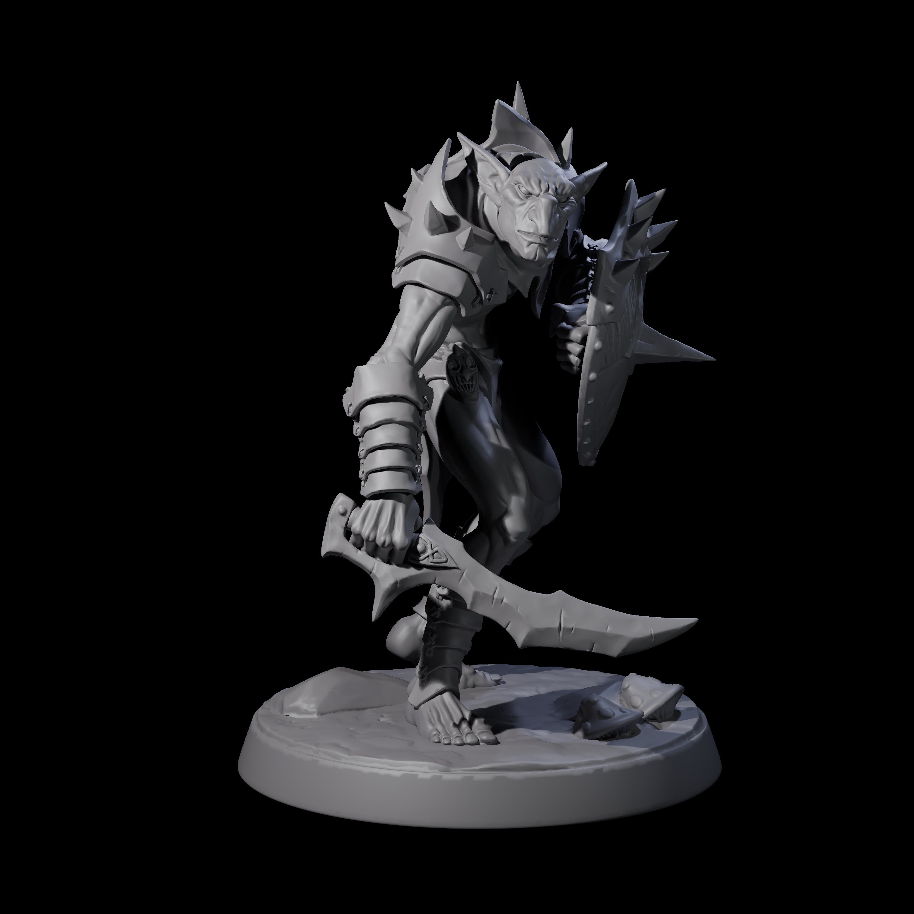 Plotting Hobgoblin A Miniature for Dungeons and Dragons, Pathfinder or other TTRPGs