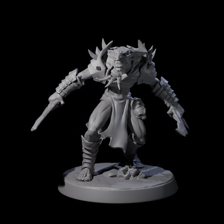 Plotting Hobgoblin B Miniature for Dungeons and Dragons, Pathfinder or other TTRPGs