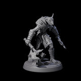 Plotting Hobgoblin C Miniature for Dungeons and Dragons, Pathfinder or other TTRPGs