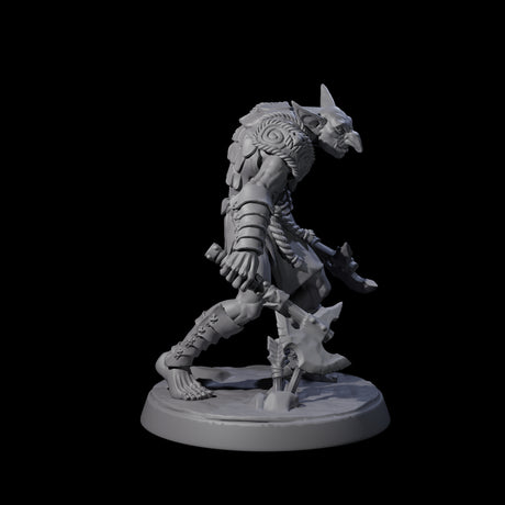 Plotting Hobgoblin C Miniature for Dungeons and Dragons, Pathfinder or other TTRPGs