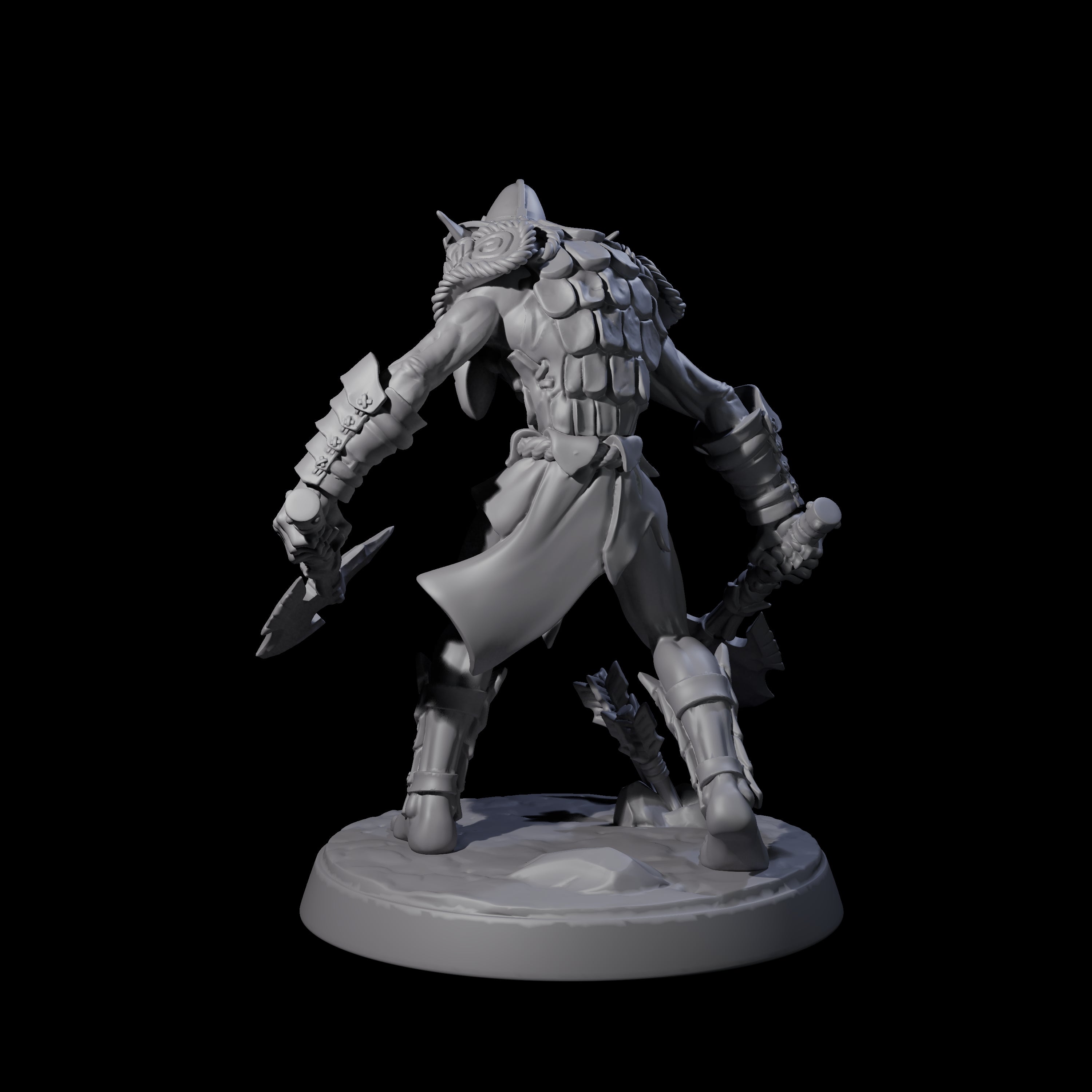 Plotting Hobgoblin C Miniature for Dungeons and Dragons, Pathfinder or other TTRPGs