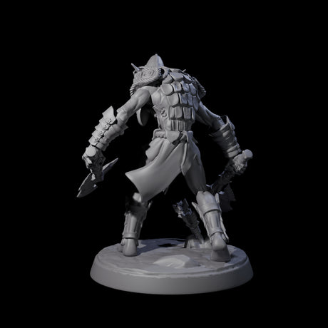 Plotting Hobgoblin C Miniature for Dungeons and Dragons, Pathfinder or other TTRPGs