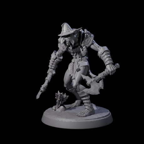 Plotting Hobgoblin C Miniature for Dungeons and Dragons, Pathfinder or other TTRPGs