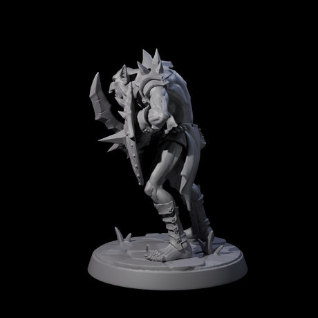 Plotting Hobgoblin D Miniature for Dungeons and Dragons, Pathfinder or other TTRPGs