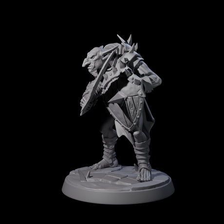 Plotting Hobgoblin D Miniature for Dungeons and Dragons, Pathfinder or other TTRPGs