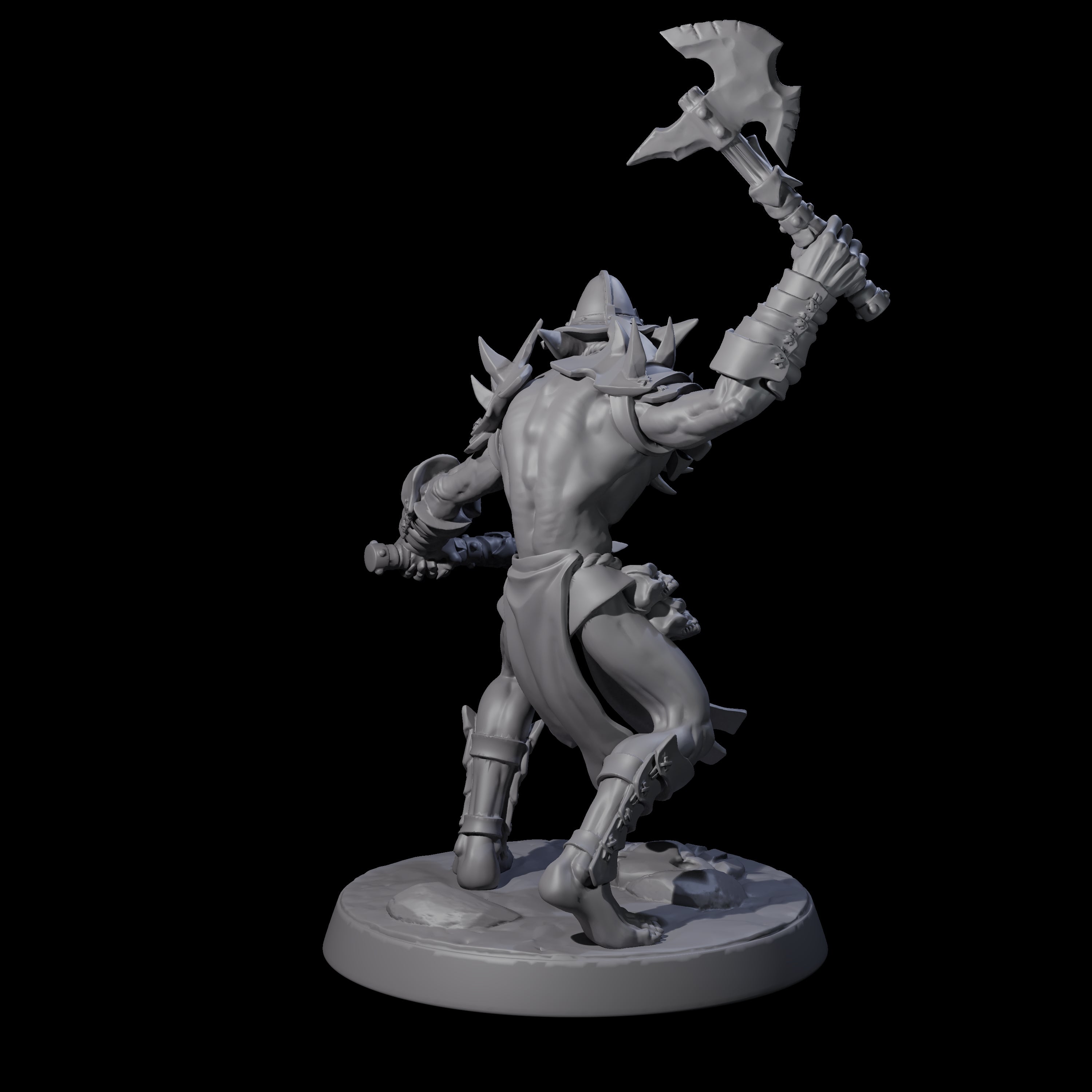 Plotting Hobgoblin F Miniature for Dungeons and Dragons, Pathfinder or other TTRPGs