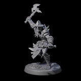Plotting Hobgoblin F Miniature for Dungeons and Dragons, Pathfinder or other TTRPGs