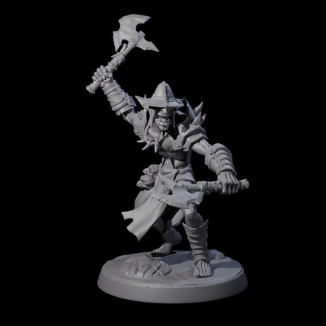Plotting Hobgoblin F Miniature for Dungeons and Dragons, Pathfinder or other TTRPGs