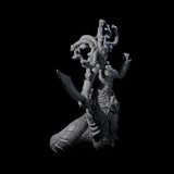 Plotting Medusa Miniature for Dungeons and Dragons, Pathfinder or other TTRPGs