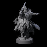 Pointing Armoured Dreadlord Miniature for Dungeons and Dragons, Pathfinder or other TTRPGs