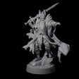 Pointing Armoured Dreadlord Miniature for Dungeons and Dragons, Pathfinder or other TTRPGs